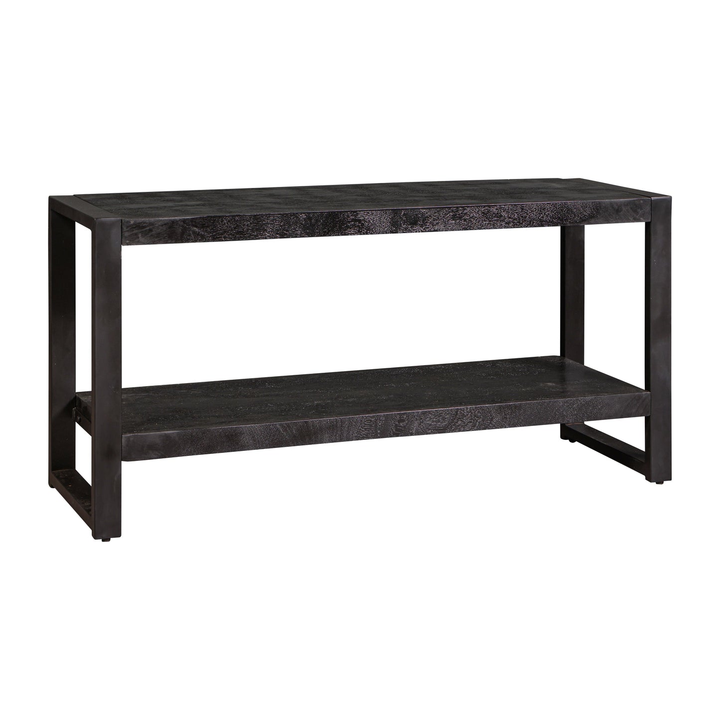 Mangohouten TV Meubel Britt 120 cm Zwart