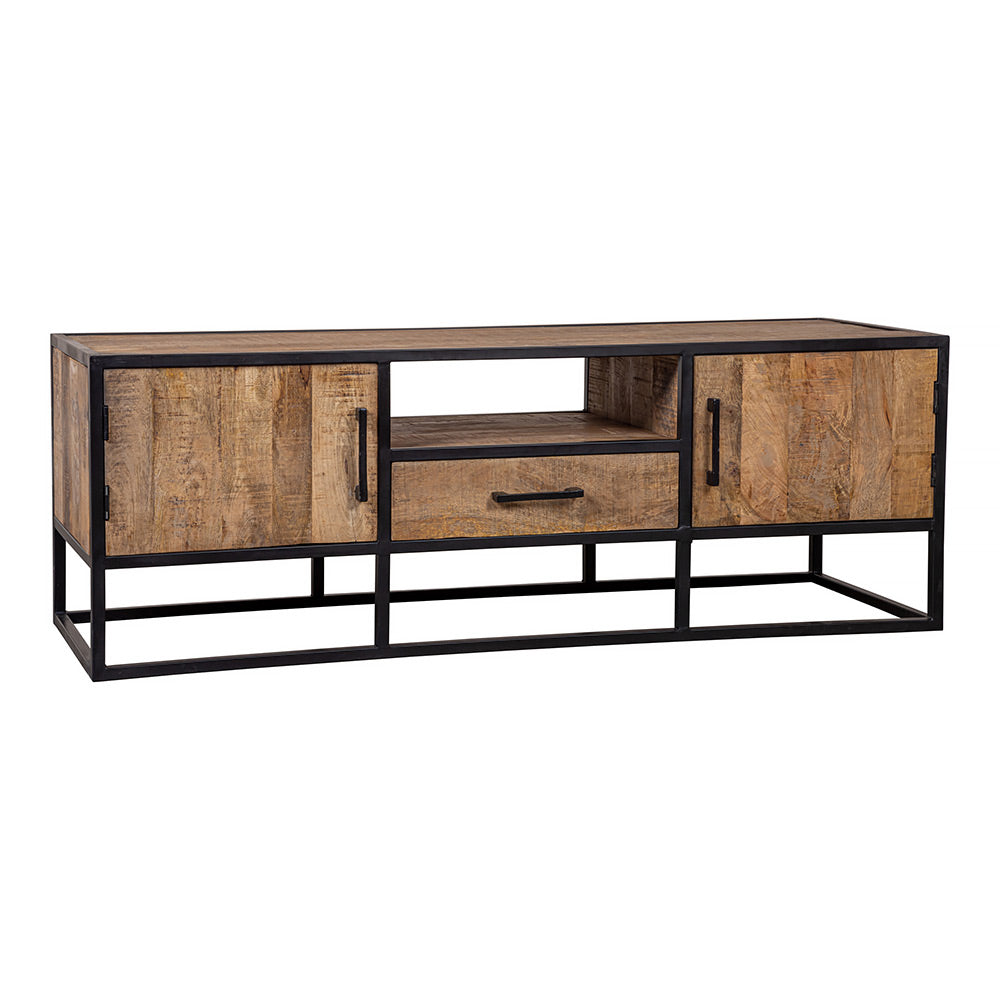 Mangohouten TV Meubel Lowen 165 cm