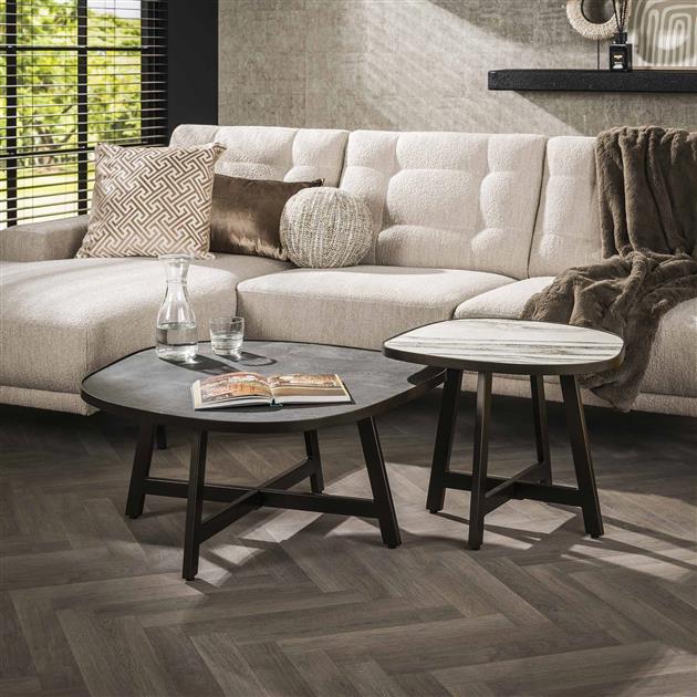 Modera - Salontafel set-2 slate organic - Leisteen