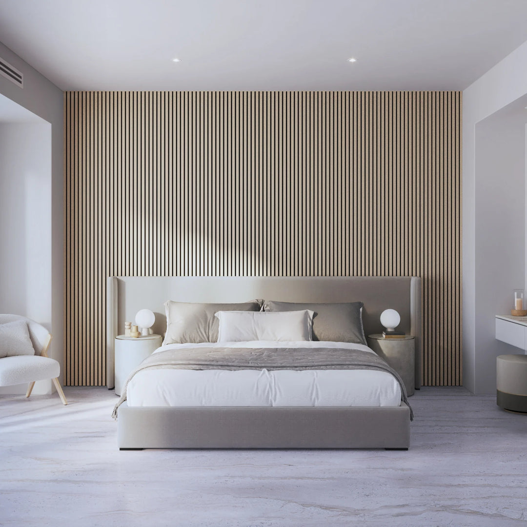 Akoestische Wandpanelen Klassiek Licht Eiken - 20 stuks Pakketkorting