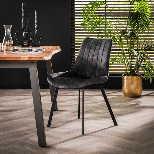 Eetkamerstoel Matisse | Antraciet Velvet