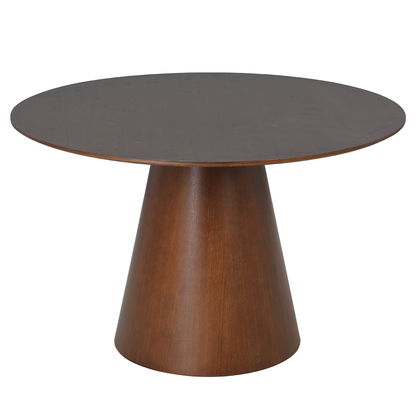 Eettafel Rond Olivia 120 cm Donker Walnoot