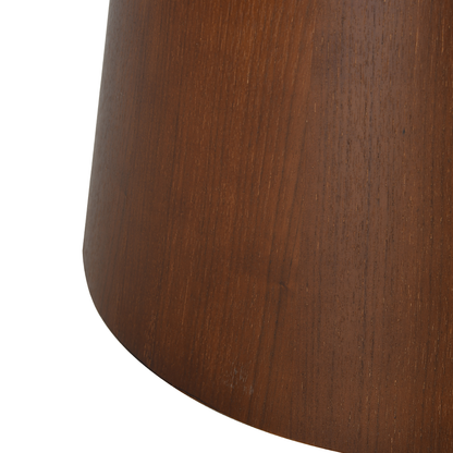 Eettafel Rond Olivia 120 cm Donker Walnoot