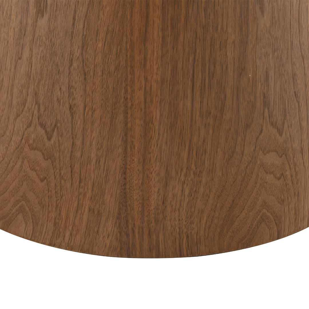 Eettafel Rond Olivia 120 cm Walnoot