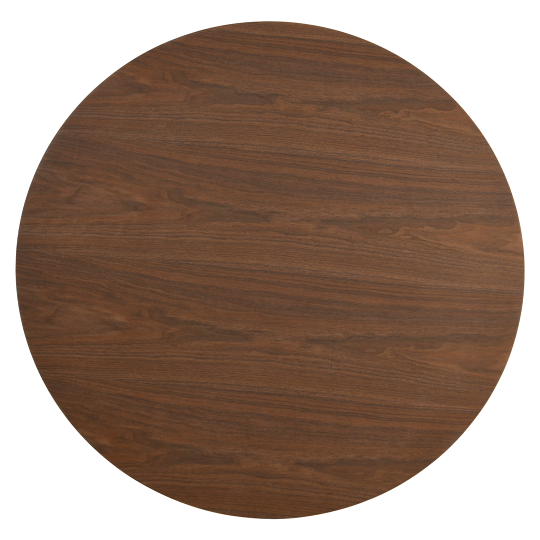 Eettafel Rond Olivia 120 cm Walnoot
