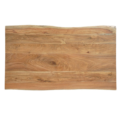 Acaciahouten Eettafel Rechthoek Edge 160x90 cm