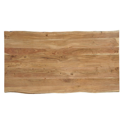 Acaciahouten Eettafel Rechthoek Edge 180x100 cm