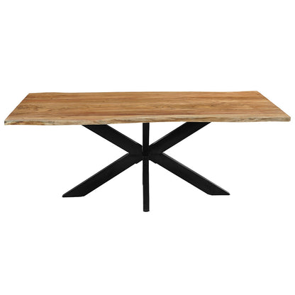 Acaciahouten Eettafel Rechthoek Edge 200x100 cm