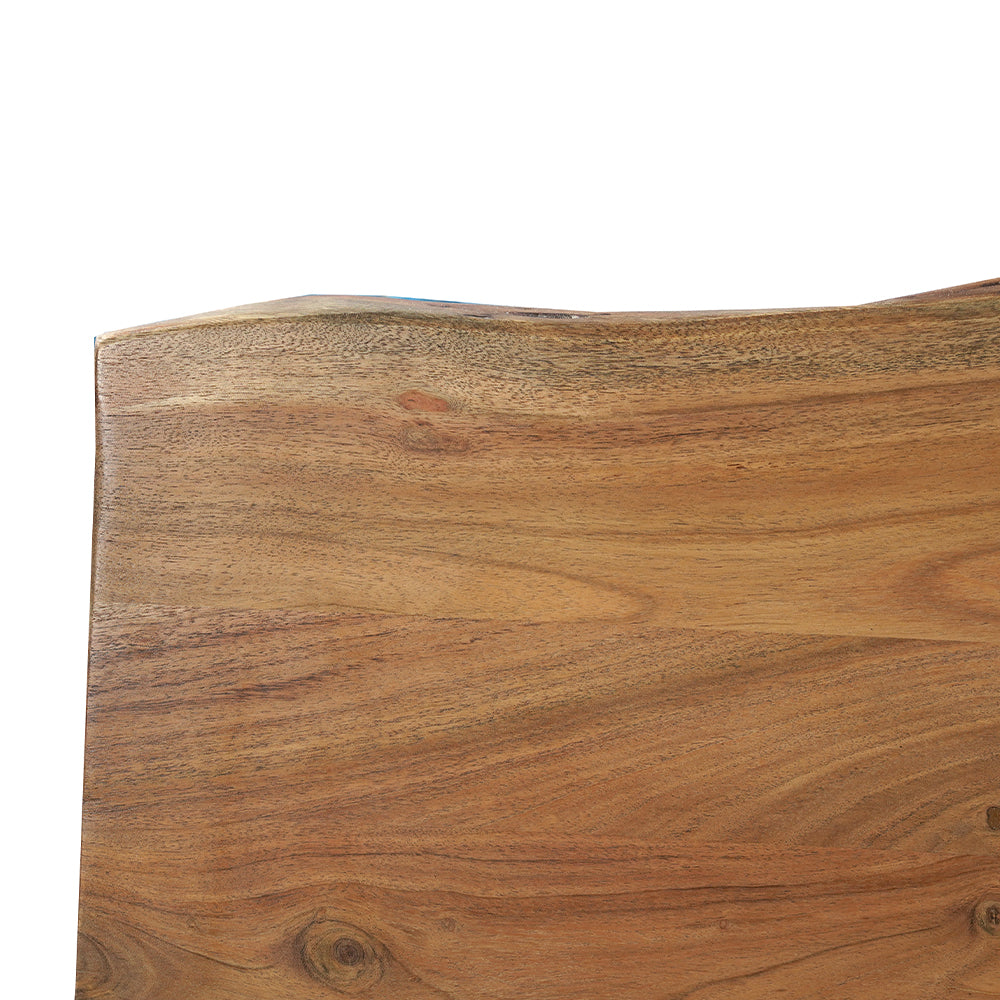 Acaciahouten Eettafel Rechthoek Edge 240x100 cm