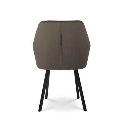 Eetkamerstoel Bella grijs