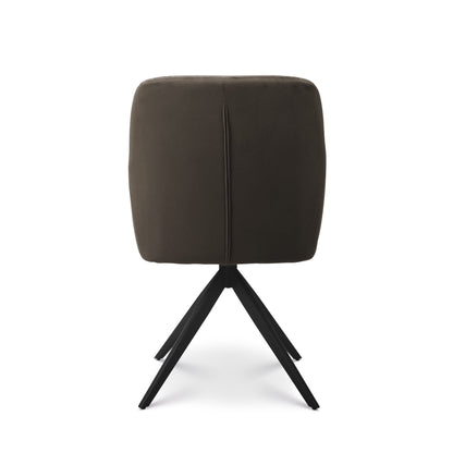 Eetkamerstoel Lynn donkerbruin