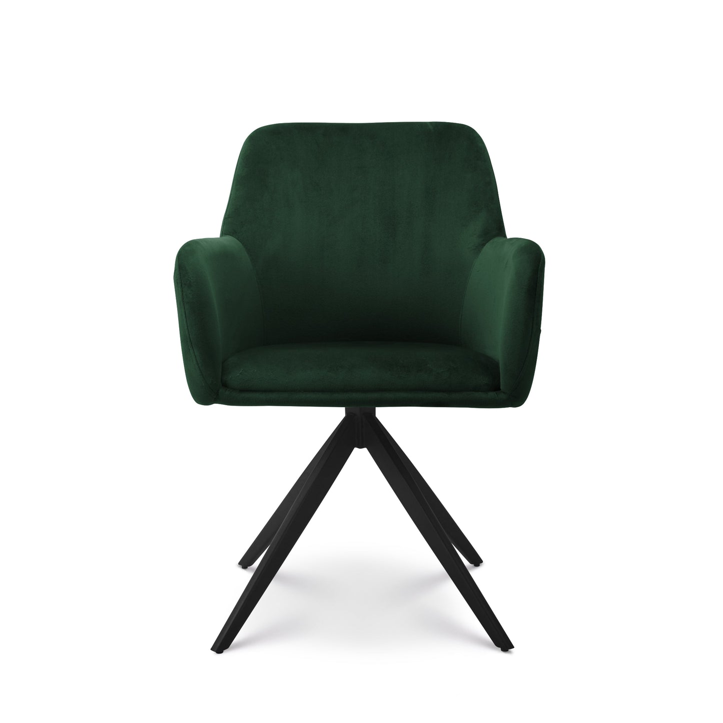 Eetkamerstoel Lynn donkergroen