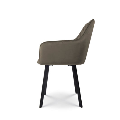 Eetkamerstoel Bella grijs