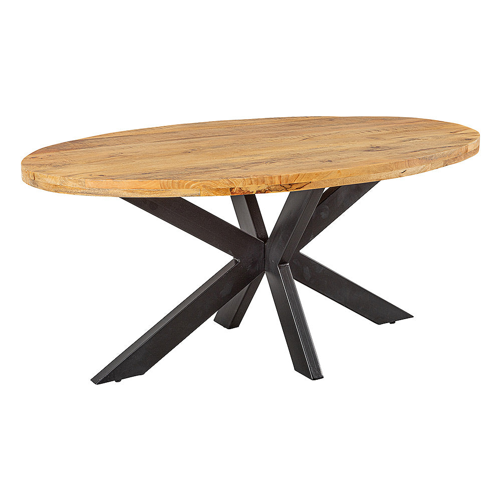 Eettafel Ovaal Oscar 160x90 cm