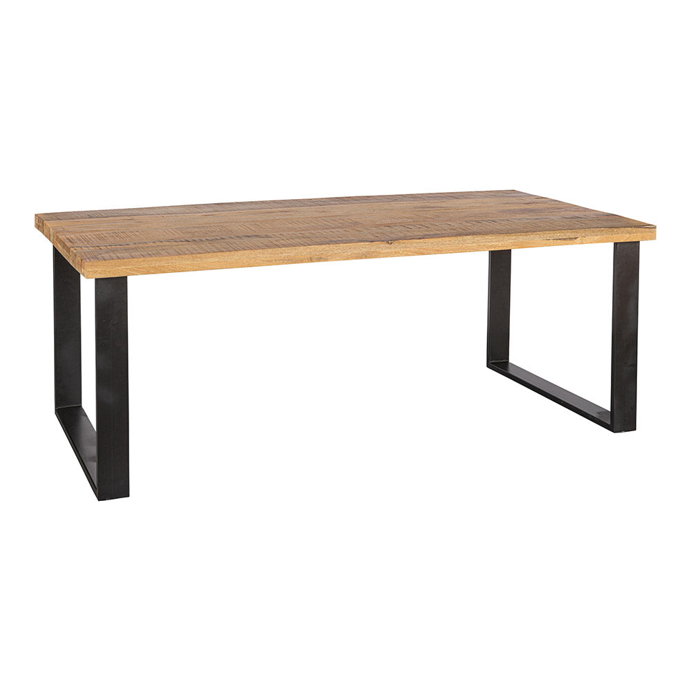 Mangohouten Eettafel Rechthoek Roy 280x120 cm (6cm)