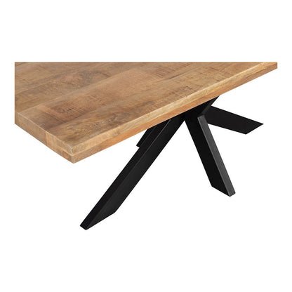 Mangohouten Eettafel Rechthoek Donald 300x120 cm (6cm)