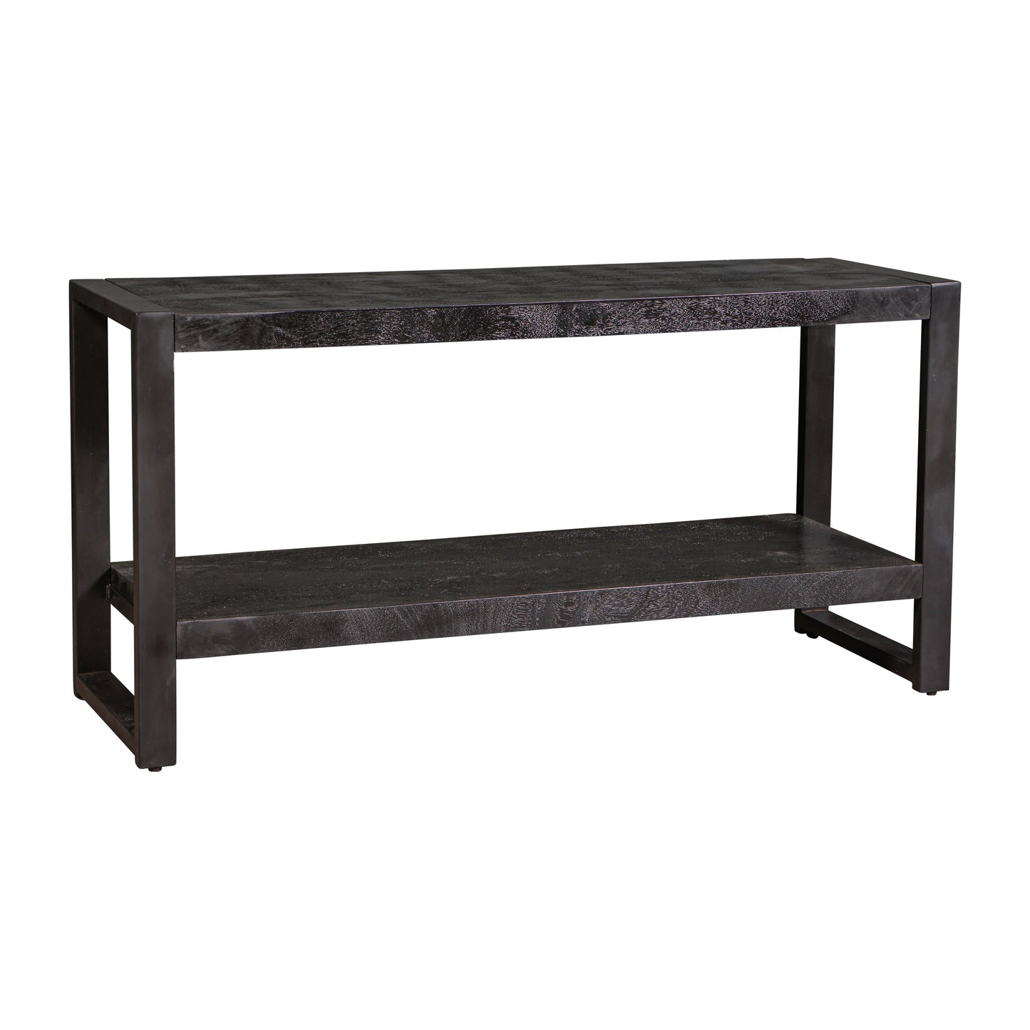 Mangohouten TV Meubel Britt 120 cm Zwart
