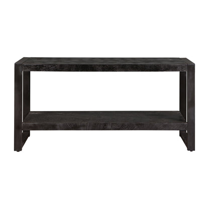 Mangohouten TV Meubel Britt 120 cm Zwart