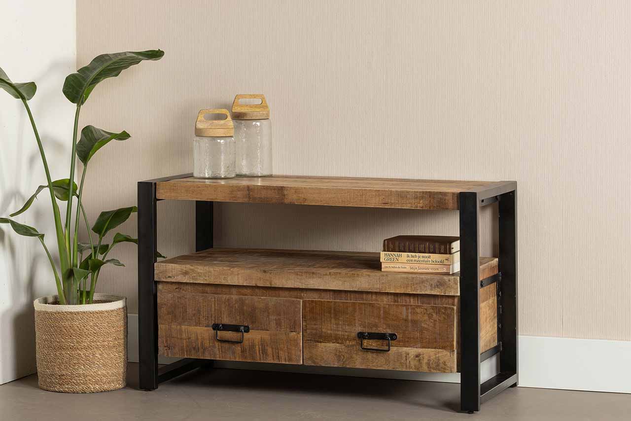 Mangohouten TV Meubel Britt 100 cm