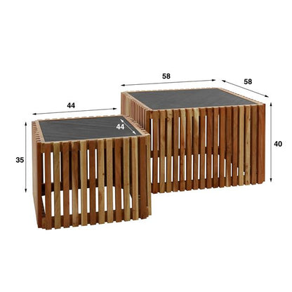 Modera - Salontafel set-2 slate