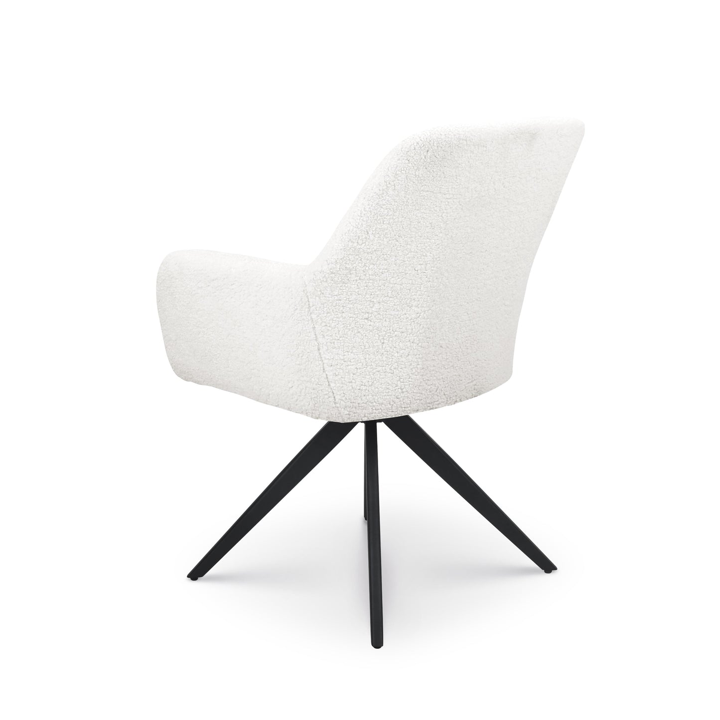 Eetkamerstoel Lynn teddy wit