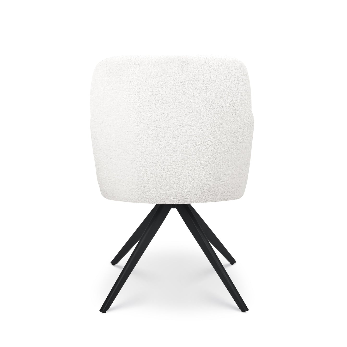 Eetkamerstoel Lynn teddy wit