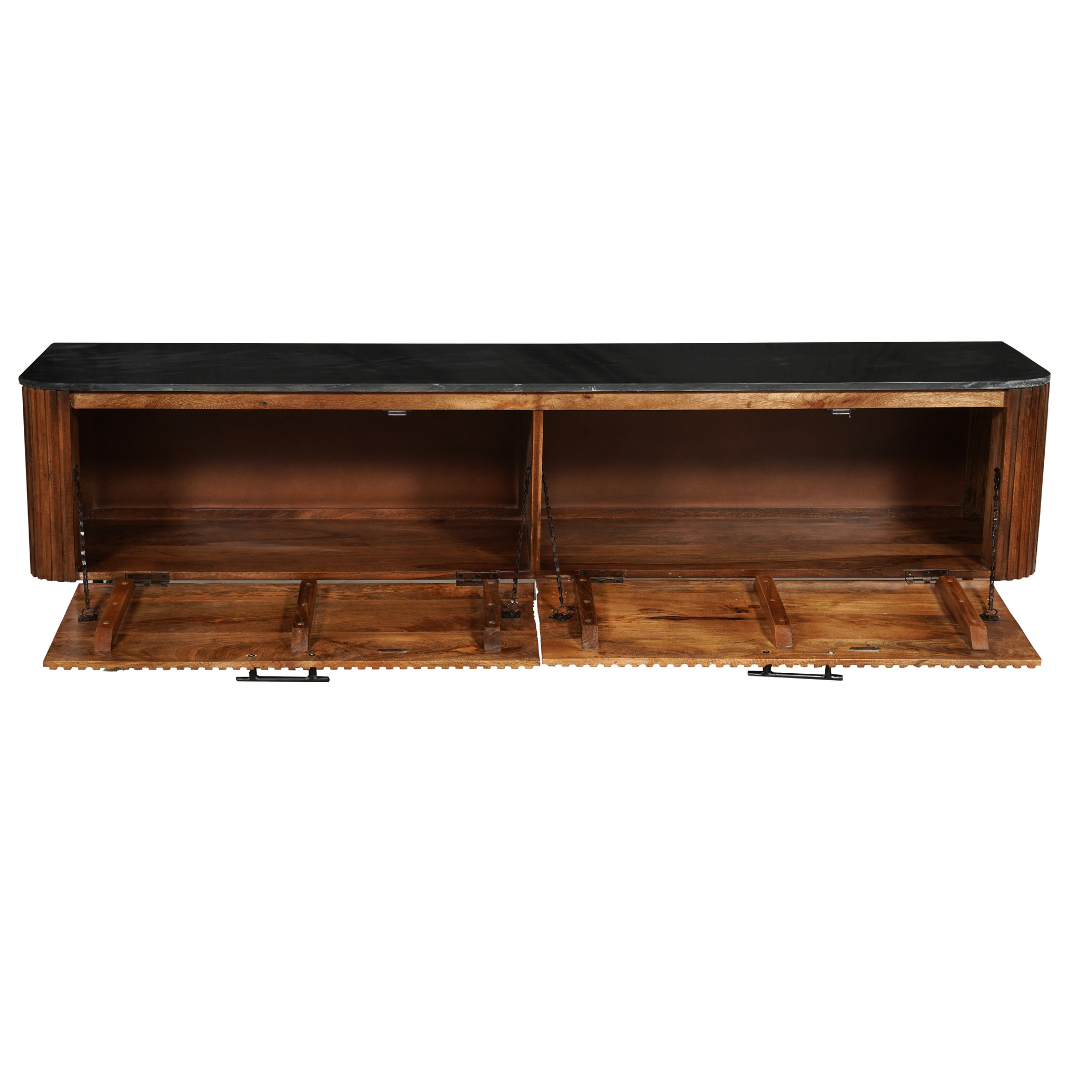 Mangohouten TV meubel Levi 180 cm